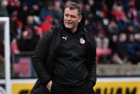 Cliftonville manager Jim Magilton. PIC: Andrew McCarroll/ Pacemaker Press