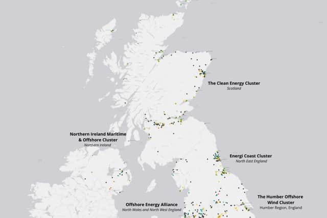 Each prospectus is tailored to a specific offshore wind “cluster” - a coastal region where companies involved in the sector are already concentrated, and where there is an expectation that other firms will join them as the industry’s supply chain continues to grow