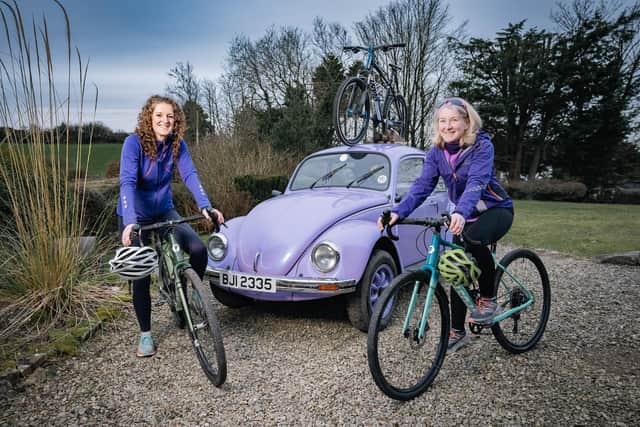 Sisters Cathy Booth and Andrea Harrower are preparing to set out on an epic journey to #PedalThePeriphery of Northern Ireland taking in 480 miles in just 48 hours