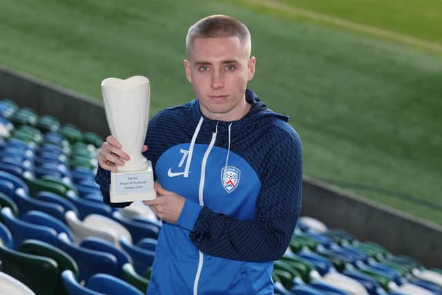 Dream Spanish Homes Player of the Month for October, Conor McKendry