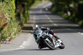 Michael Dunlop set the fastest overall lap on Monday on his Hawk Racing Honda Superbike at 131.782mph