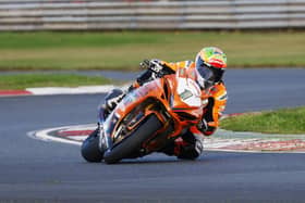 Rhys Irwin dominated the Supersport races at the Sunflower Trophy meeting. (Photo by Rod Neill/Pacemaker Press)