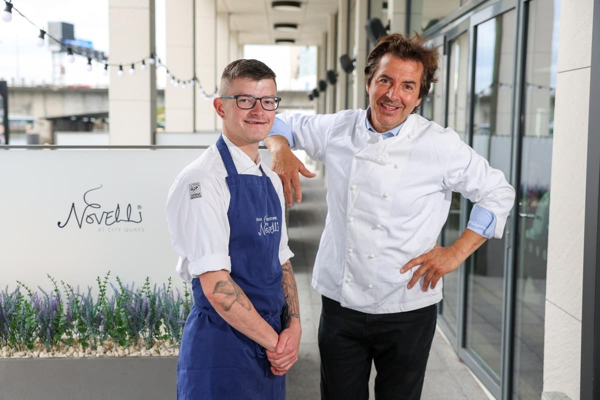 'As a chef, I'm always learning, I know that Jean-Christophe has a lot he can still teach me'