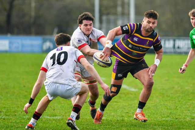 Instonians' player/coach Paul Pritchard. (Photo by Andrew McCarroll/ Pacemaker Press)