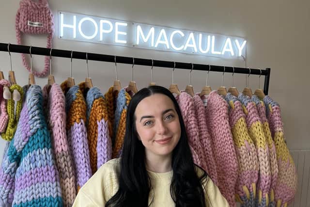 A Northern Ireland fashion designer, Hope Macaulay, has spoken of her ‘incredible honour’ after being named on this year's Forbes 30 Under 30 list for retail and e-commerce