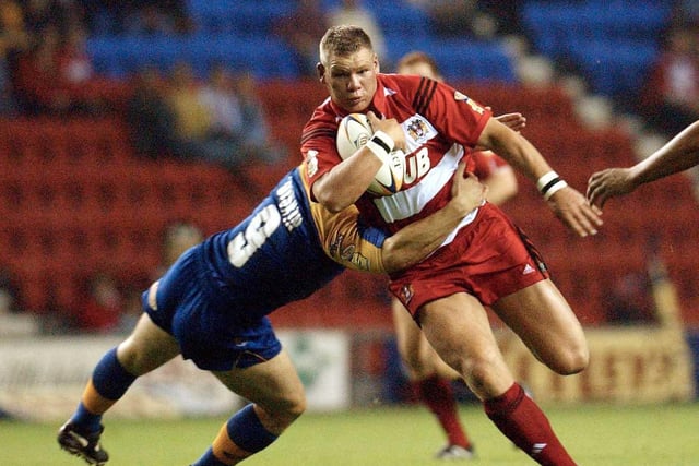 Danny Tickle joined Wigan from Halifax in 2002, and remained with the club until the end of 2006, when he left for Hull FC.