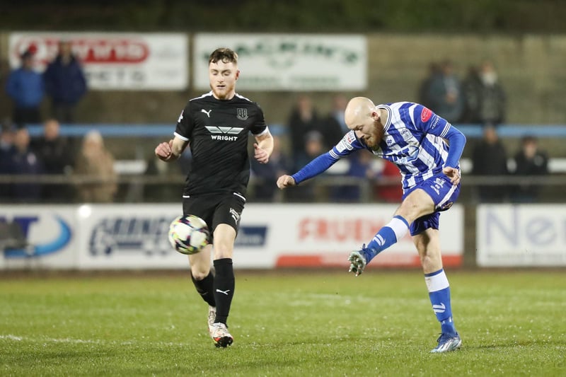Newry City collected a first Premiership point under Barry Gray (and followed it up with a second on Tuesday night at Loughgall) against Ballymena United and Healy's performance earns him a spot in the team. He made four clearances and four interceptions while having 60 touches of the ball in a 1-1 draw.