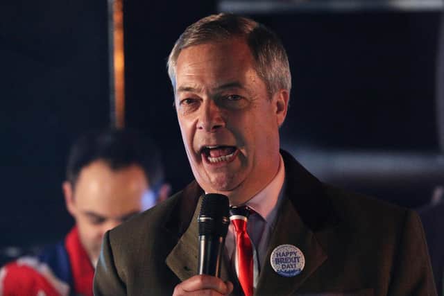 GB News host and former politician Nigel Farage