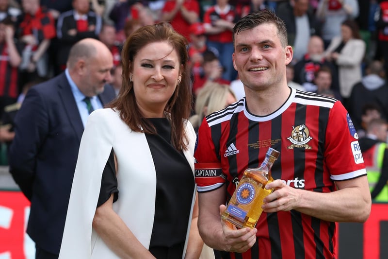 Crusaders midfield maestro Philip Lowry enjoyed the best season of his career in terms of goals, scoring 17 in the Premiership and also netted in the Irish Cup final. He was nominated for both Premiership Player of the Year and Ulster Footballer of the Year - both awards were won by Larne's Leroy Millar. Transfermarkt value: €250,000