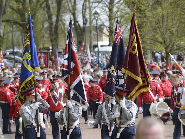Apprentice Boys parade took place on Easter Monday in Lisburn.