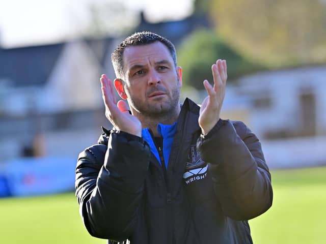 Ballymena United manager Jim Ervin. PIC: Colm Lenaghan/Pacemaker