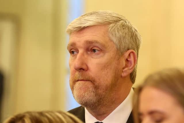 Stormont finance minister John O’Dowd