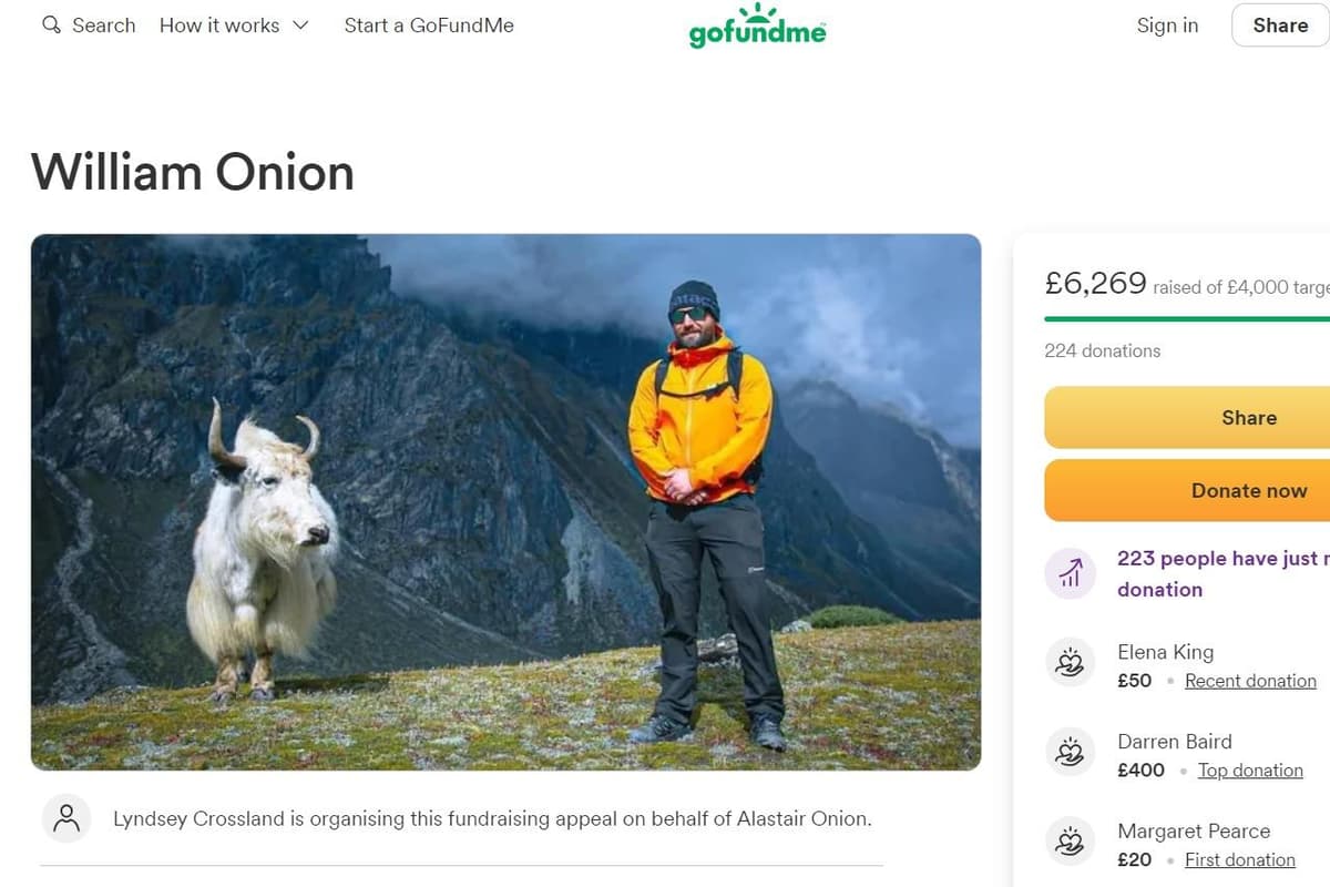 GoFundMe started for 'devastated' local family whose son died after falling from Snowdon mountain