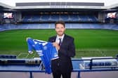 Danny Rohl enjoying his introduction to the media as Rangers head coach. (Photo by Jane Barlow/PA Wire)