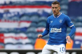 Northern Ireland's Steven Davis on show for Rangers in 2020. (Photo by PA Archive/PA Images)