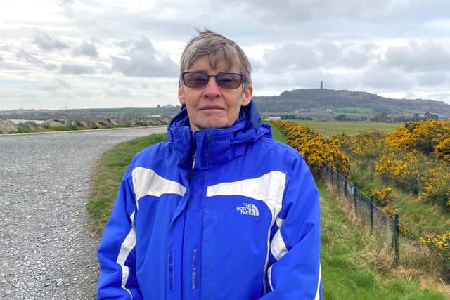 Sally Nelson, 62, from Newtownards has beaten colon cancer and is now looking forward to a bright future. She urges those at risk of bowel cancer to get tested early