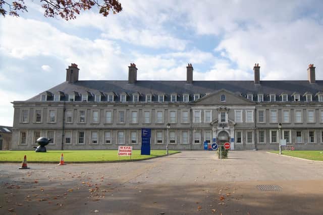 Royal Hospital Kilmainham, a 7th-century hospital which now houses the Irish Museum of Modern Art and hosts major concerts.