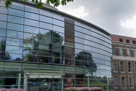 Antrim and Newtownabbey Borough Council's headquarters at Mossley Mill. Pic: Local Democracy Reporting Service