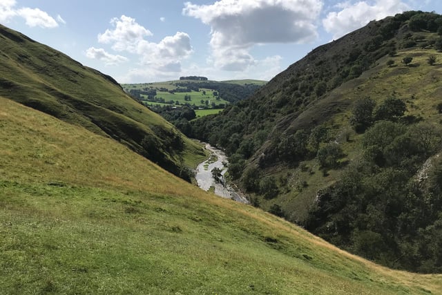 Visit the limestone valley in Thorpe and cross the river by jumping across Dovedale Stepping Stones.