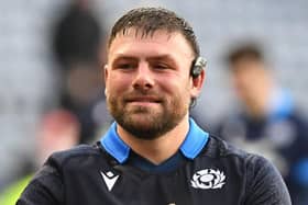 Ulster's Rory Sutherland on international duty with Scotland
