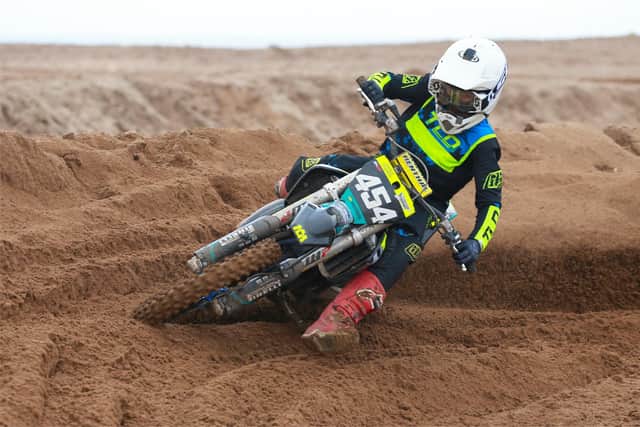 Randalstown’s James McCann was unbeaten in the S/W85 class at the Scottish Championship. Picture: Maurice Montgomery