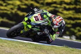 Jonathan Rea (Kawasaki Racing Team) in action during the final pre-season test at Phillip Island in Australia ahead of this weekend's opening round of 2023.