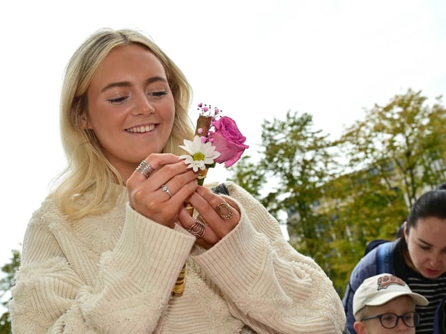 Eilish Larkin pictured at Belfast City Hall