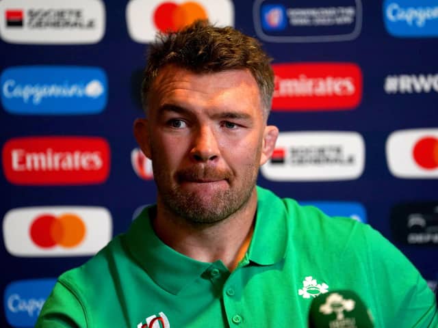 Peter O'Mahony, who has been named as Ireland captain for the Guinness Six Nations