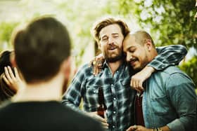 Research suggests that men have fewer social ties than women in part because they are less adept at being emotionally open and instead tend to bond over a shared interest or hobby. The number of quality friendships and familial relationships that we have can determine how happy and healthy we are and is even a valid indicator of longevity