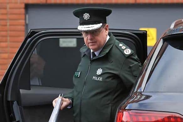 PSNI chief constable Simon Byrne. Photo: Liam McBurney/PA Wire