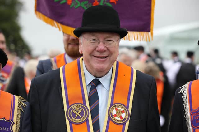Grand Secretary Rev Mervyn Gibson