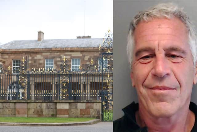 There is no record of Jeffrey Epstein visiting or staying at Hillsborough Castle, according to a search at the Northern Ireland Office (NIO).