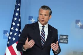 Downing Street welcomed US defence secretary Pete Hegseth's announcement at a Nato summit of a review of American military forces in Europe.