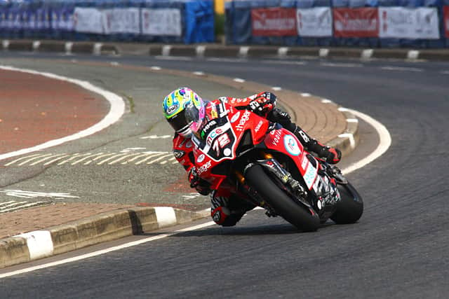 Josh Brookes claimed a Superbike podium at the North West 200 on the MCE Ducati this year as he returned to the event for the first time since 2014.