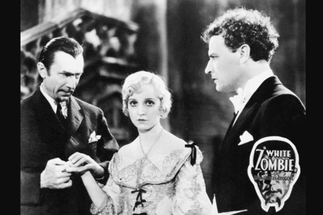 Bela Lugosi (left) stars in the 1932 shocker 'White Zombie'.