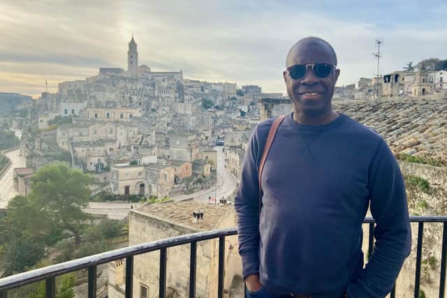 Clive Myrie in Matera, the city of caves