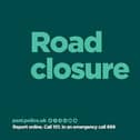 County Antrim road closed
