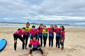 Causeway Language students trying out watersports
