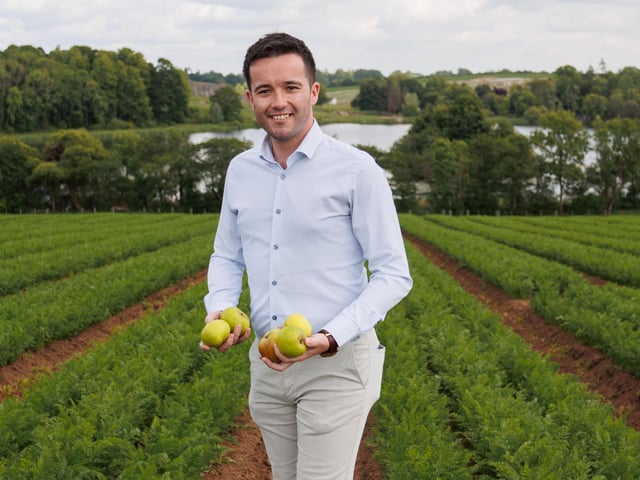 Tesco Northern Ireland is celebrating nearly two centuries of combined partnership with a core number of its local fresh produce suppliers. Pictured is P McCann & Sons – Andrew McCann, financial controller