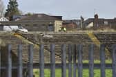 Clearance work Casement Park got under way last month