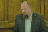 Ards and North Down DUP Councillor Colin Kennedy has been suspended over comments relating to Hamas.