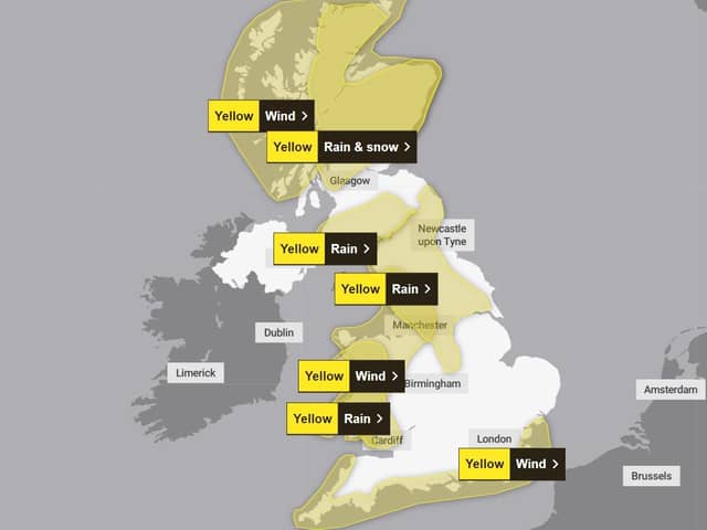 UK Met Office forecast