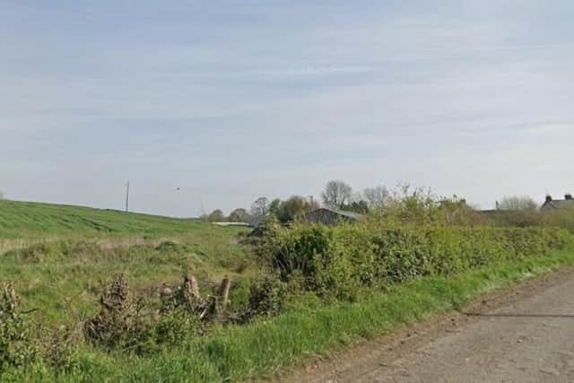 Planning permission has been granted for five dwellings to be built on this Derryhale plot of land. Credit: Google