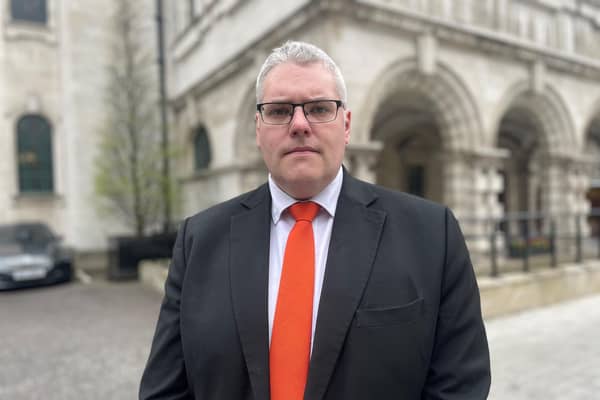 DUP leader Gavin Robinson has criticised 'irrational claims' by the government that the Rwanda policy could apply in Northern Ireland. The East Belfast MP has in the past warned against the government walking into “the creation of an immigration sea border in the Irish Sea”. Photo: Jonathan McCambridge/PA Wire
