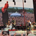 The boss came on stage at 7.30pm and walked off just after 10.30pm. It was a high energy performance with plenty of interaction with the audience especially those at the barrier directly in front of the stage
