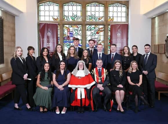 Newly admitted solicitors
