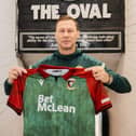 Duncan Ferguson at The BetMcLean Oval following his appointment as Glentoran first-team manager on a multi-year contract. (Photo by Glentoran FC)