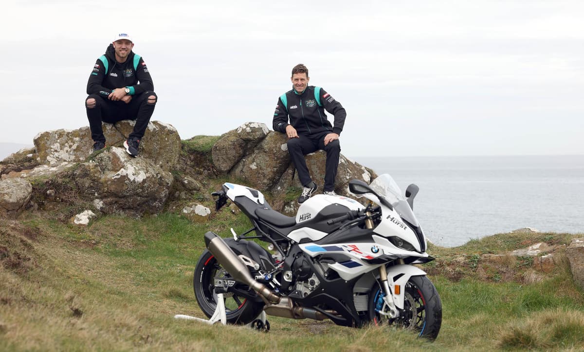 The FHO Racing BMW riders visited the North West 200 course on Friday ahead of May&#8217;s big race