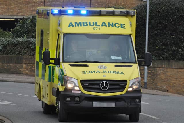“Officers along with colleagues from the Northern Ireland Ambulance Service attended and the man was taken to hospital for treatment for his injuries