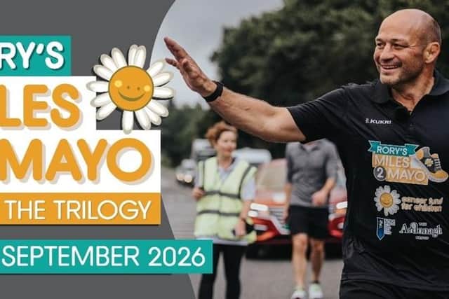 Rory’s Miles to Mayo Challenge will see Irish rugby legend Rory Best lead a team of business leaders, including the Kelly family, on a walking challenge covering the equivalent of 235 miles around Ireland over nine days